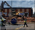 Demolition of the former Premier Works building