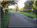 Entering Colton village from the west