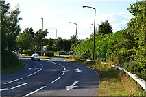 TQ1932 : Looking towards roundabout on Crawley Road by David Martin