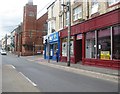 Road junction in Loftus, North Yorkshire