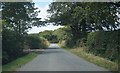 Country lane near Sanders Cross