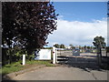 The entrance to Littleton Sailing Club