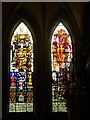 SK9771 : Stained Glass Window, The Service Chapel at Lincoln Cathedral by David Dixon