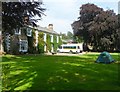 Camping ground on the lawn of Sandysike House