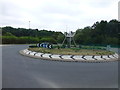 Roundabout on the A57 at Cadishead