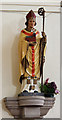 St Chad, South Norwood - Statue St Chad