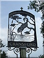 Cransford Village Sign