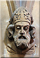 St John the Baptist, Isleworth - Label head
