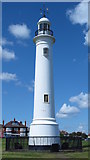 NZ4059 : The lighthouse in Roker Cliff Park by Mike Quinn