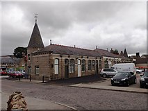 NO5298 : Old Railway Station buildings, Aboyne by Stanley Howe