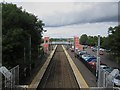 NU2310 : Looking north over Alnmouth Station by Graham Robson