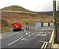 End of the road and bus route in Cwmparc