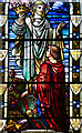 Stained glass window, Blakeney Church