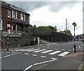 Zebra crossing in Blaengarw