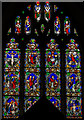 TQ6410 : East window, All Saints' church, Herstmonceux by Julian P Guffogg