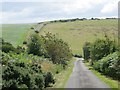 NS2812 : Hill road, Howmoor by Richard Webb