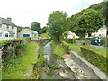 The Nant Cledlyn at Cwrtnewydd