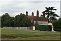 View of a large house in Matching Green from the green #3