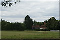 View of houses in Matching Green from the green #6