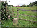 Footpath and Stile at Huntington