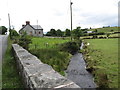 Stream below Slievenaboley Road bridge