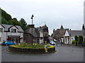 Roundabout at the top of the High Street