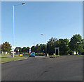 TL0851 : On Castle Mill Farm Roundabout by Geographer