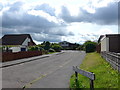 Looking from Highland Road into Galloway Crescent