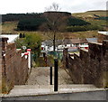 Steps down from Vicarage Terrace, Cwmparc 