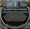 Plaque on Brabin