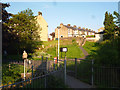 Barnoldswick:  Footbridge in Valley Gardens