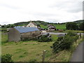 Fortview Villa farmhouse and farm buildings at the junction of Split Bog Road and Moneyslane Road