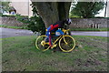 Yellow Tour de France Bike, Kirkby Overblow