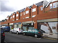 New shops on Coleridge Road, Crouch End