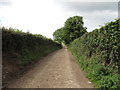 View north-westwards along Ballysallagh Road