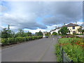 Looking westwards in Kincardine Road