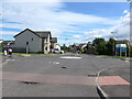 Approaching Pittenzie Road from Strathearn Community Campus