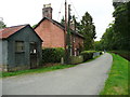 Cottages alongside the Llangollen Canal