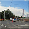 Meadows Way: nearly ready for the trams