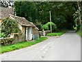 The road west out of Eastleach, Gloucestershire