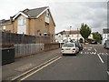 Churchbury Road at the junction of Churchbury Lane