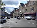 Heavy traffic in East High Street