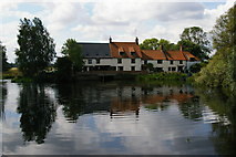 SP8763 : Hardwater Mill, on the River Nene by Christopher Hilton