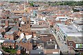 Worcester viewed from the Cathedral tower