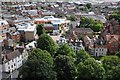 View to the south from Worcester Cathedral