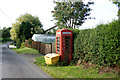 Phone box at Airntully