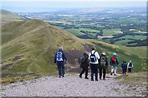 NT2061 : Walkers on Carnethy Hill by Jim Barton