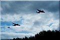 Lancasters over Detling Show Ground