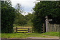 TG1827 : Entrance to Weavers' Way off Blickling Road by Christopher Hilton