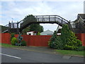 Footbridge, former Seaton Railway Station